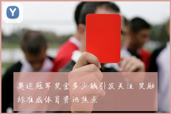 奥运冠军奖金多少钱引发关注 奖励标准成体育资讯焦点